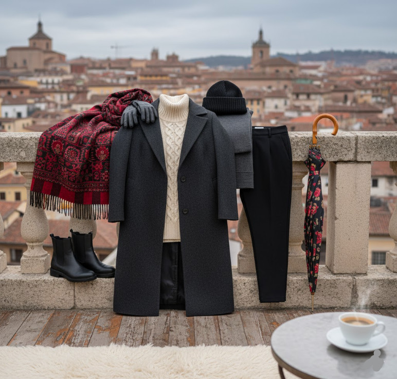 The Capsule Wardrobe Spain Winter