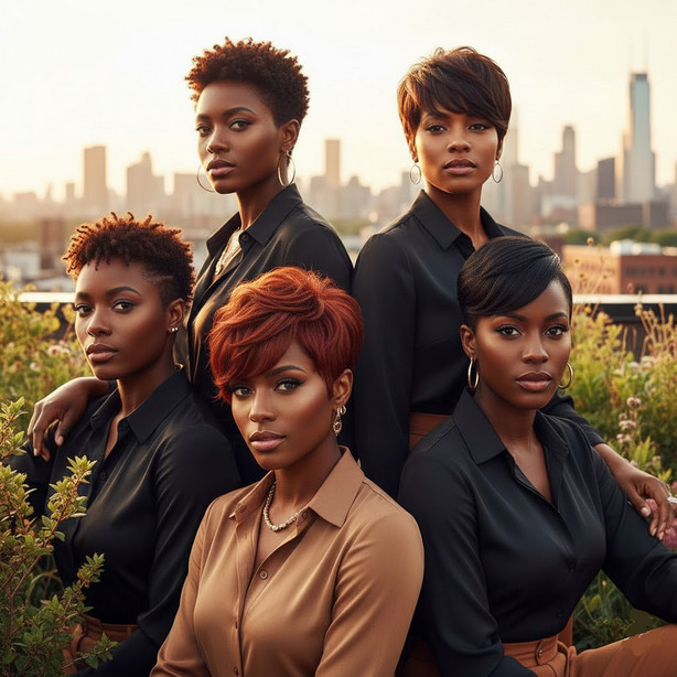 hairstyles for Black women Beauty hairstyles for Black women