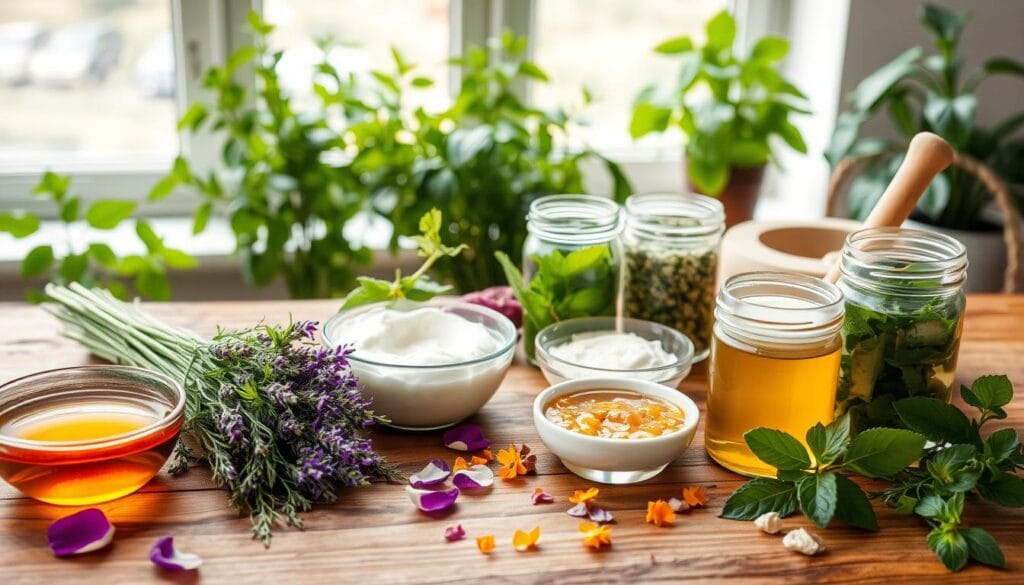 Herbal skin care recipes