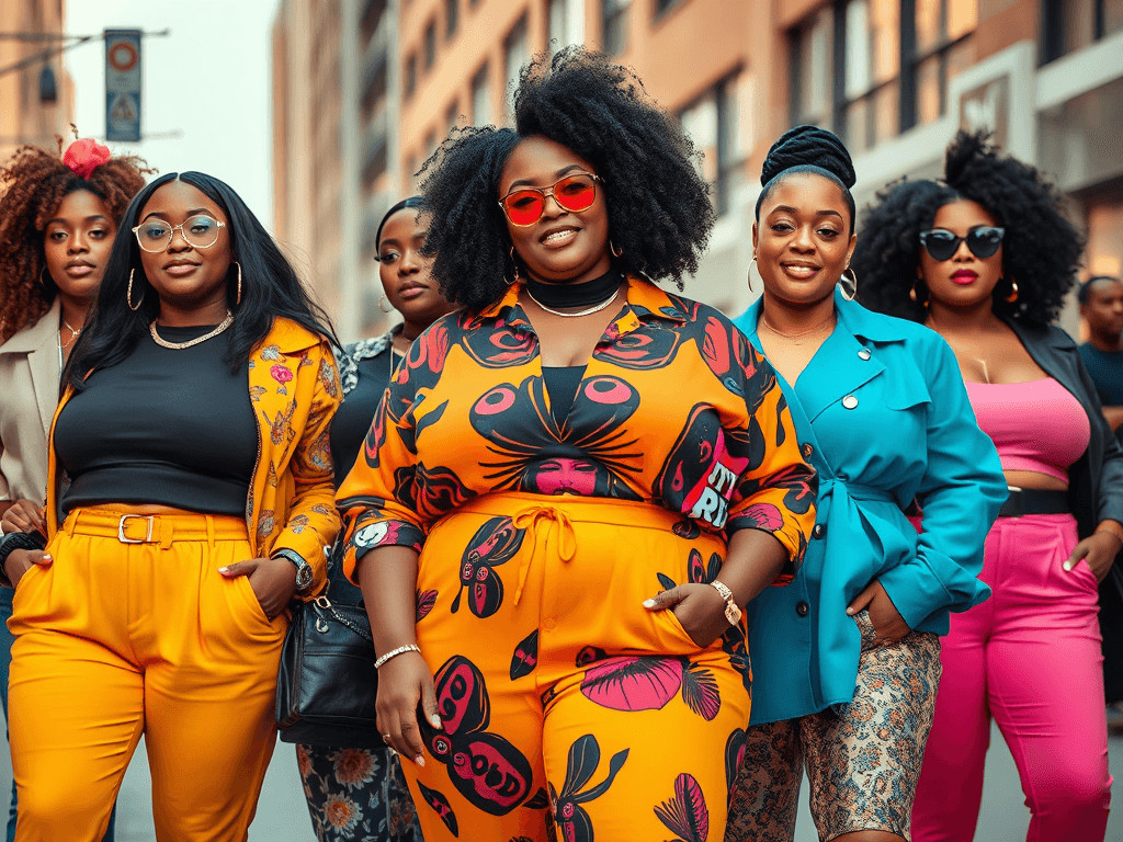 plus size fashion for black women