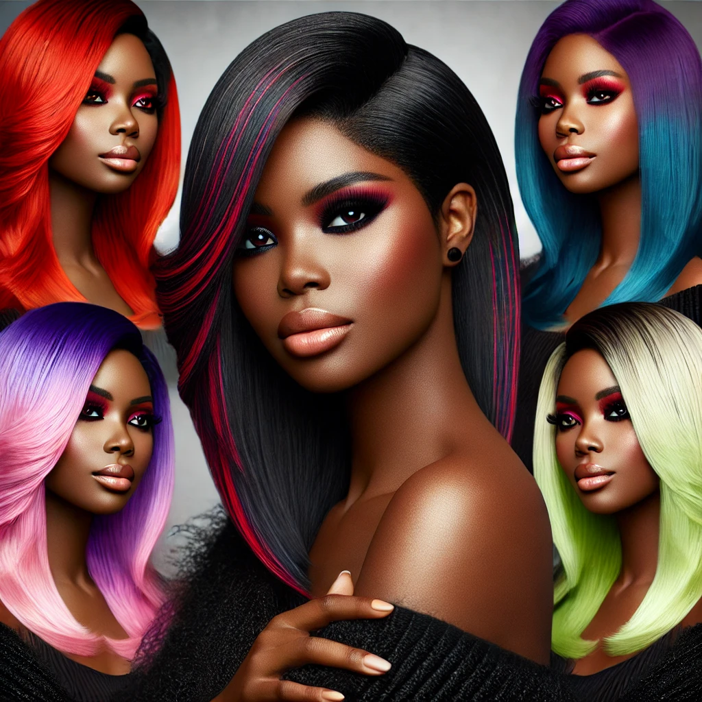 Bold Hair Colors for Black Women