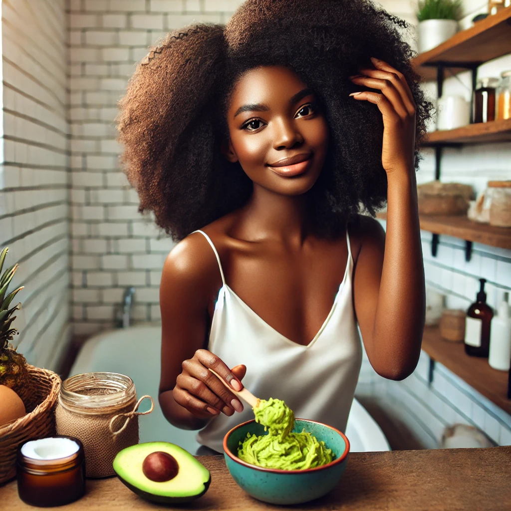 DIY hair care for Black women
