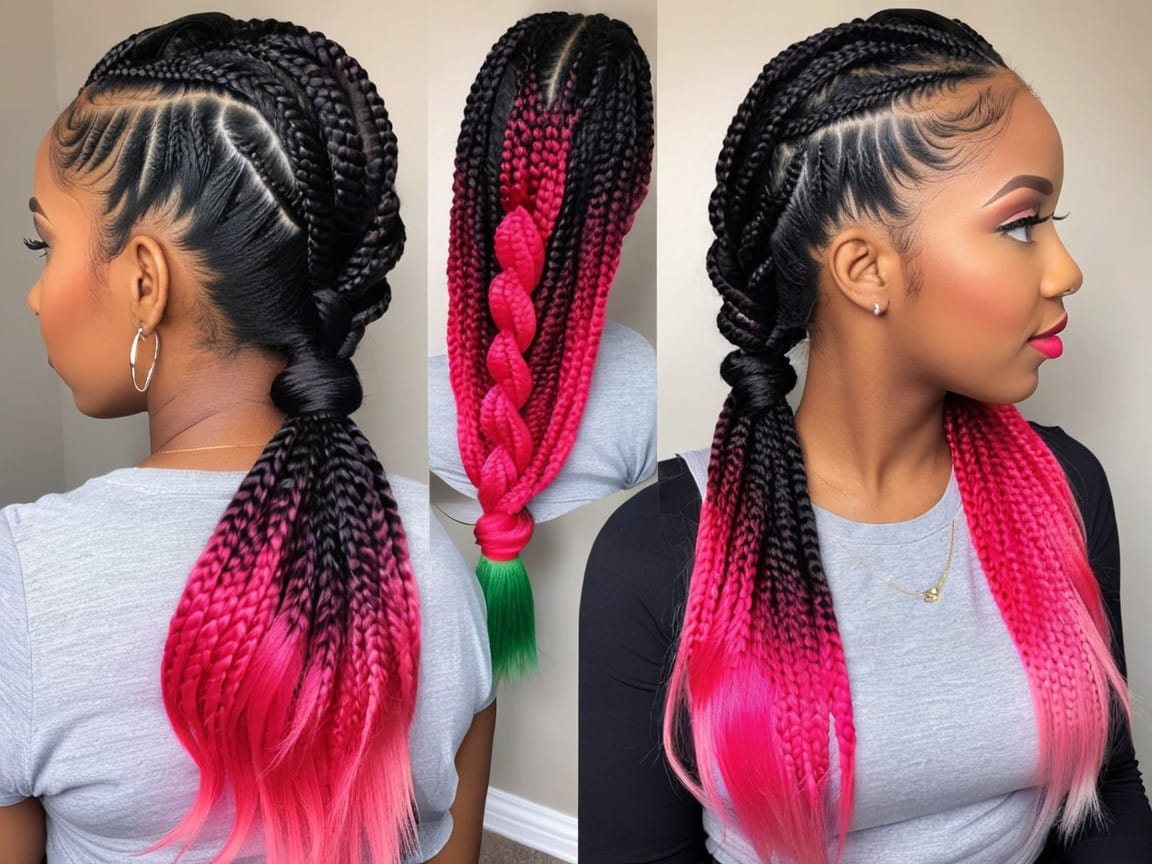 What Are Watermelon Braids And How To Achieve Them?