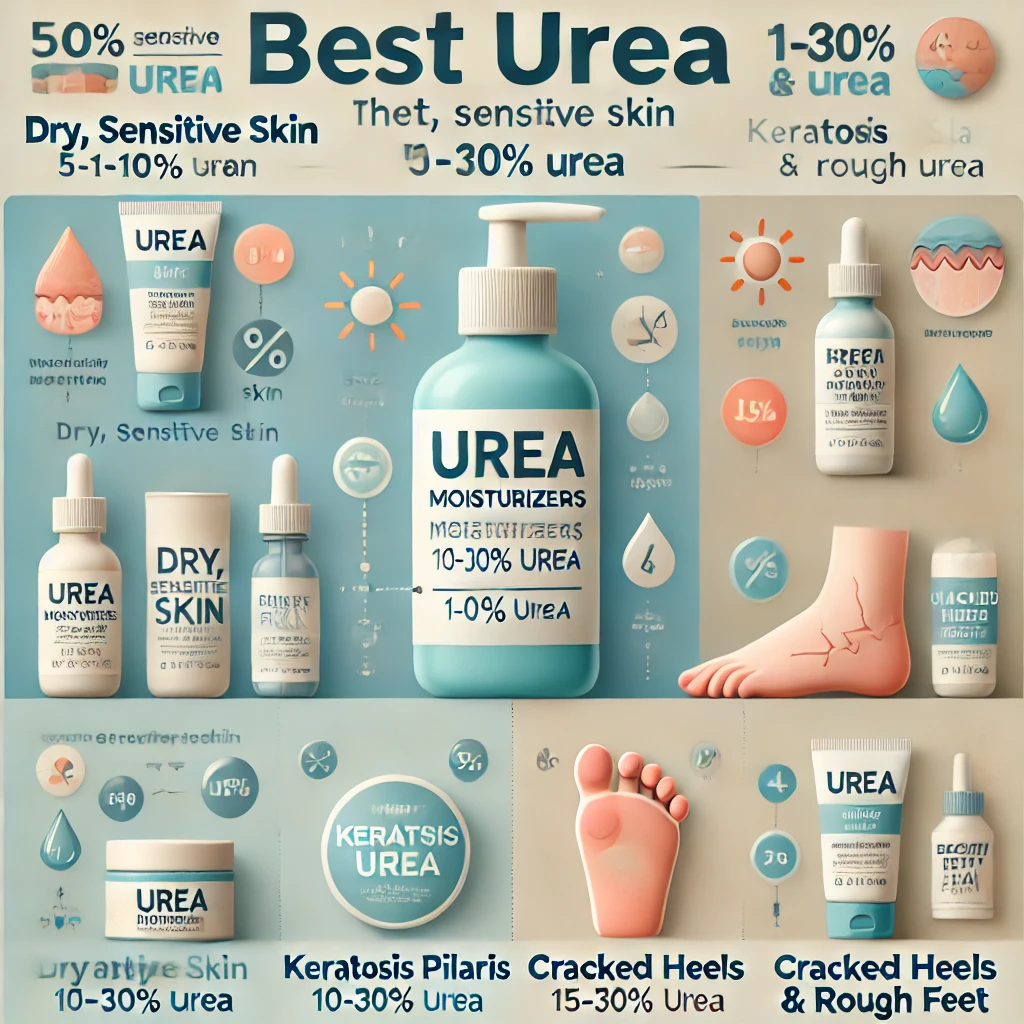 best urea moisturizers