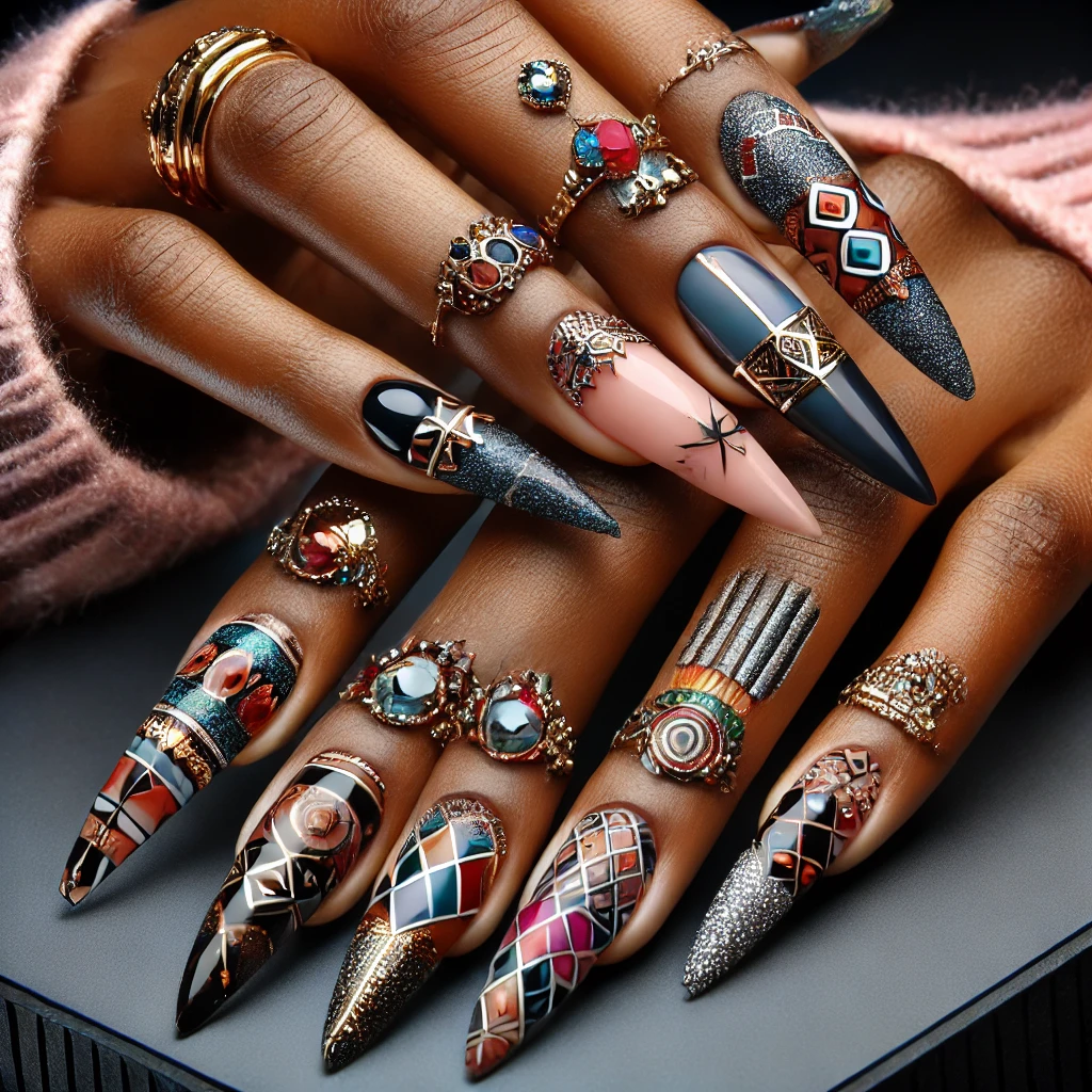 nail art for Black women
