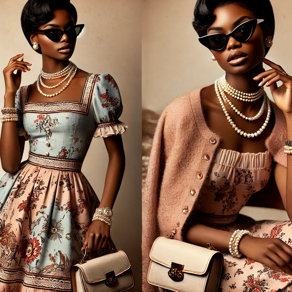 vintage fashion for black women Fashion vintage fashion for Black women