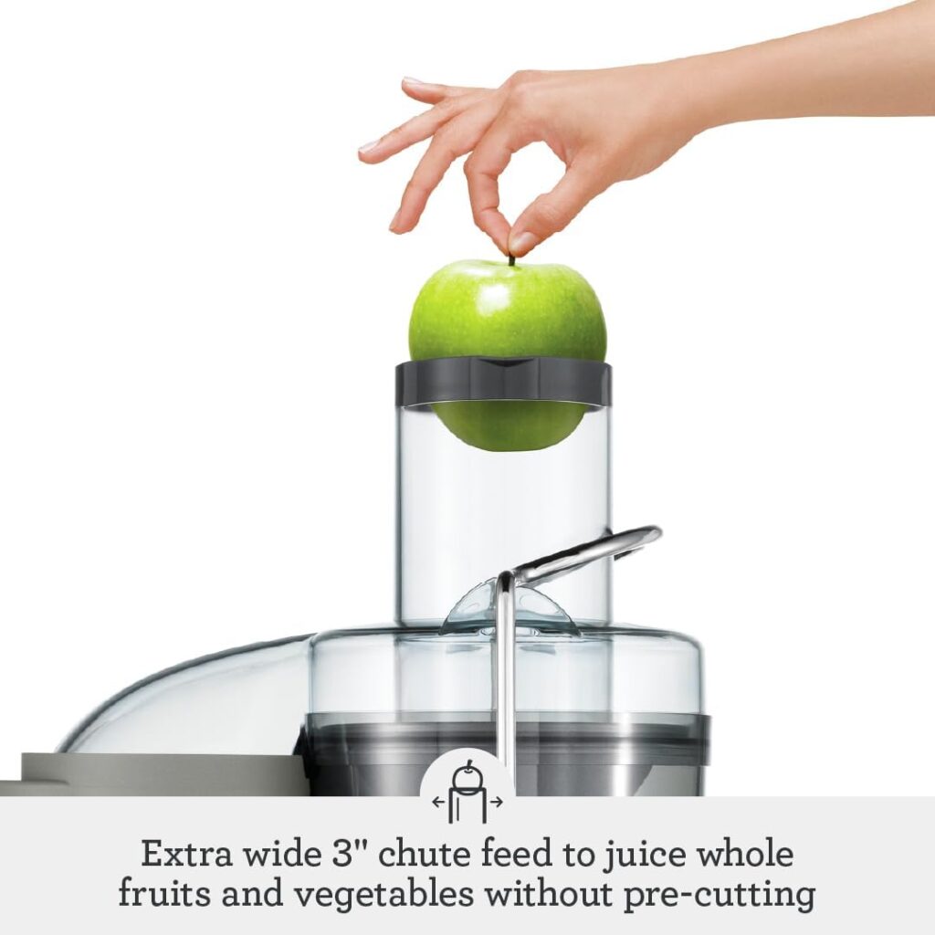 Breville 800JEXL Juice Fountain Elite juicing efficiency