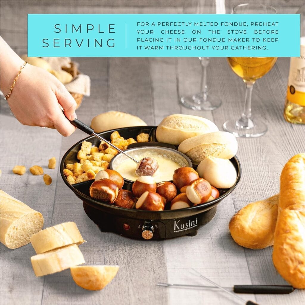 Kusini Electric Fondue Pot Set