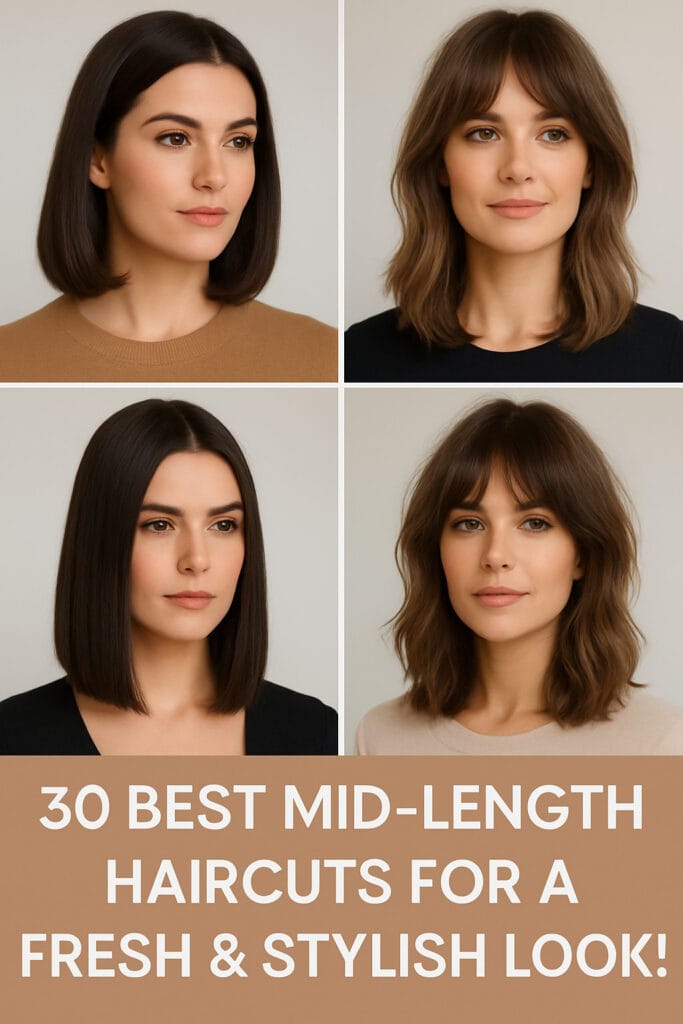 30 Best Mid-Length Haircuts for a Fresh & Stylish Look!