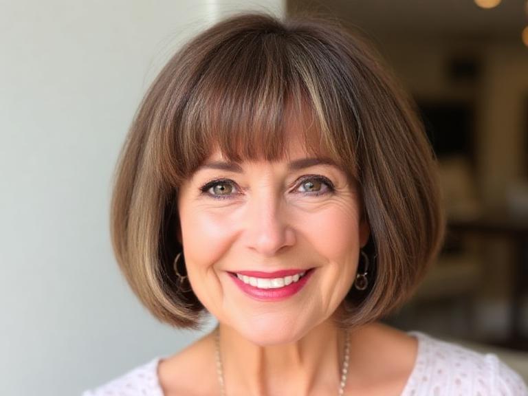 Bob Haircuts for Older Women