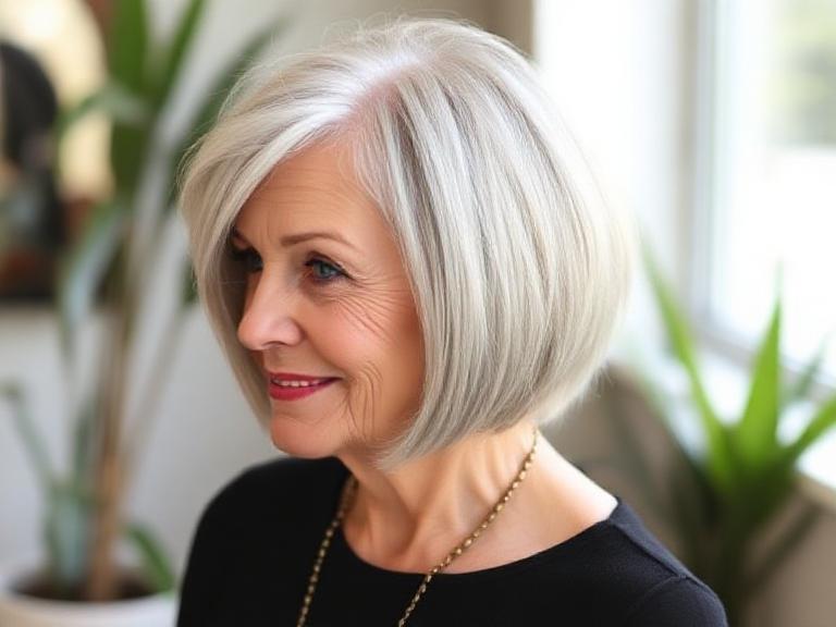 Bob Haircuts for Older Women