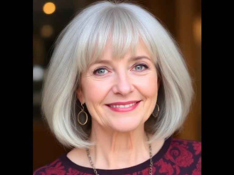 Bob Haircuts for Older Women