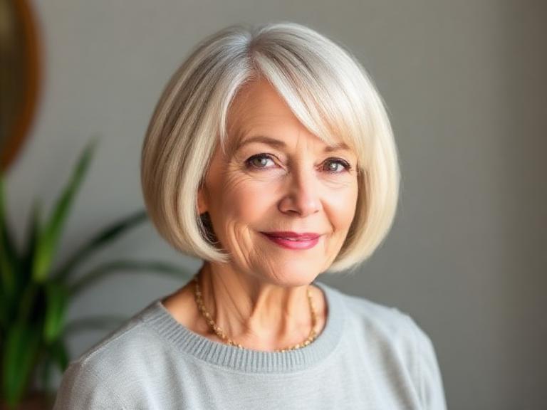 Bob Haircuts for Older Women