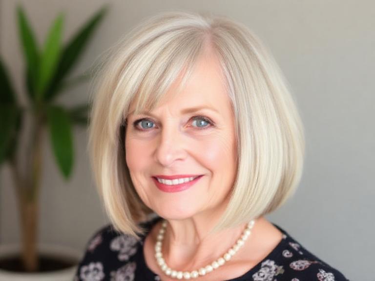 Bob Haircuts for Older Women