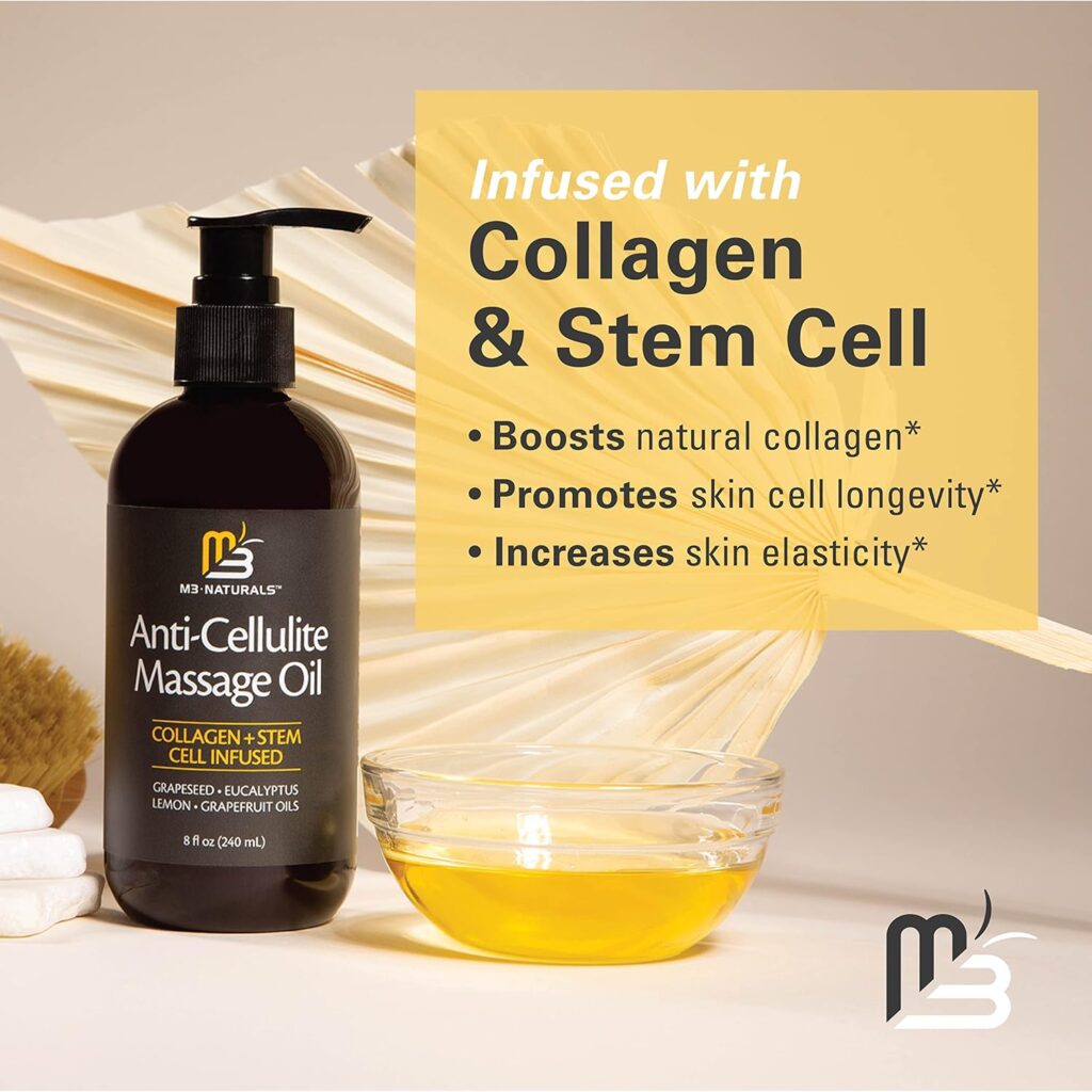 M3Natural Anti Cellulite Massage Oil