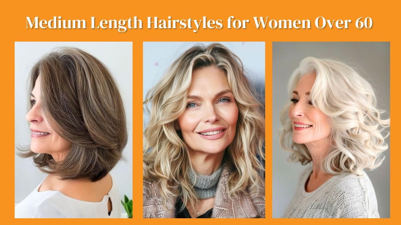 Medium Length Hairstyles for Women Over 60: Graceful, Stylish & Easy to Maintain
