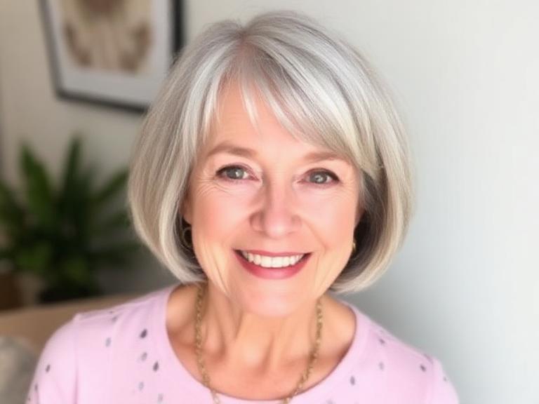 Bob Haircuts for Older Women