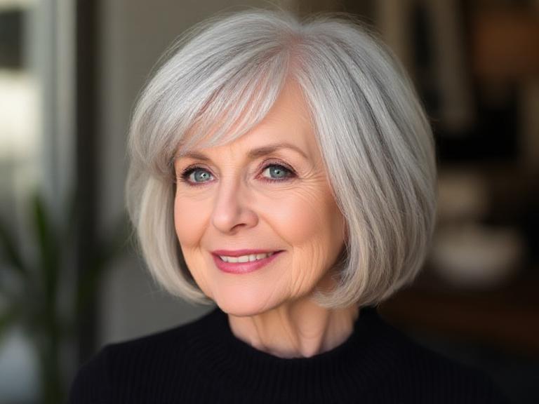 Bob Haircuts for Older Women