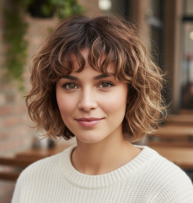 short curly hairstyles