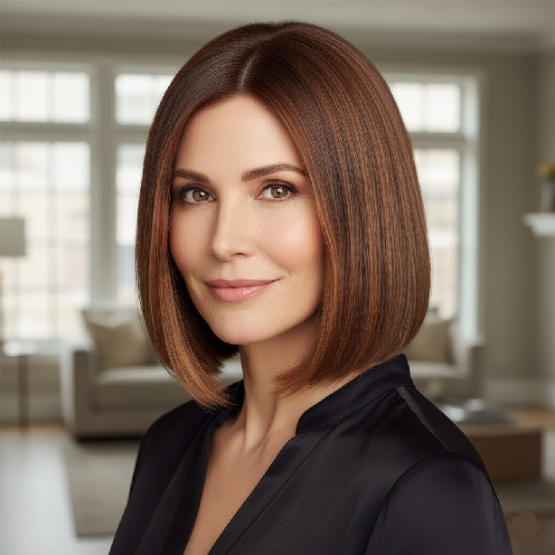 Hairstyles for Women Over 50 with Round Faces