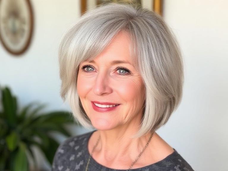 Bob Haircuts for Older Women