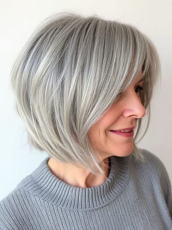 Bob Haircuts for Older Women