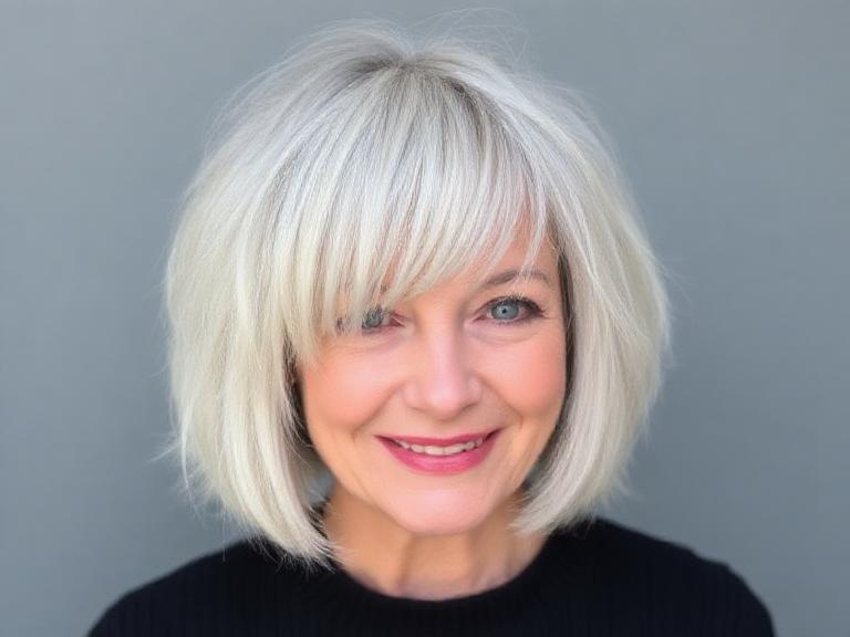 Bob Haircuts for Older Women