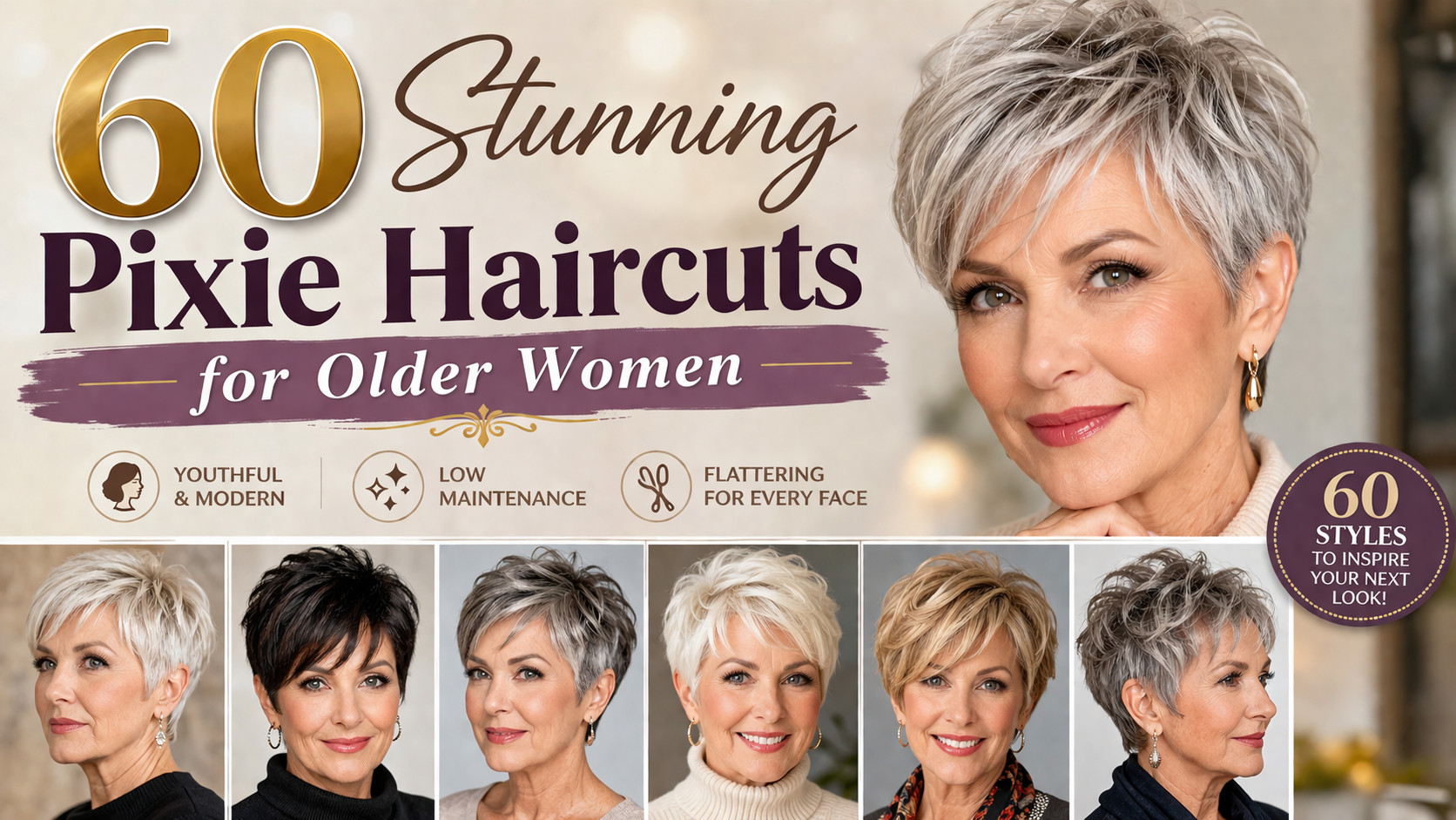 60 Best Pixie Haircuts for Older Women (2026 Trends)