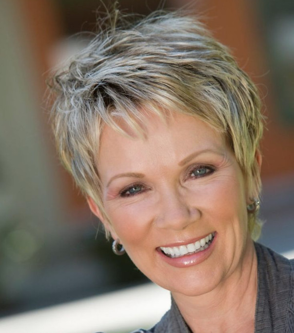 Textured Blonde Pixie