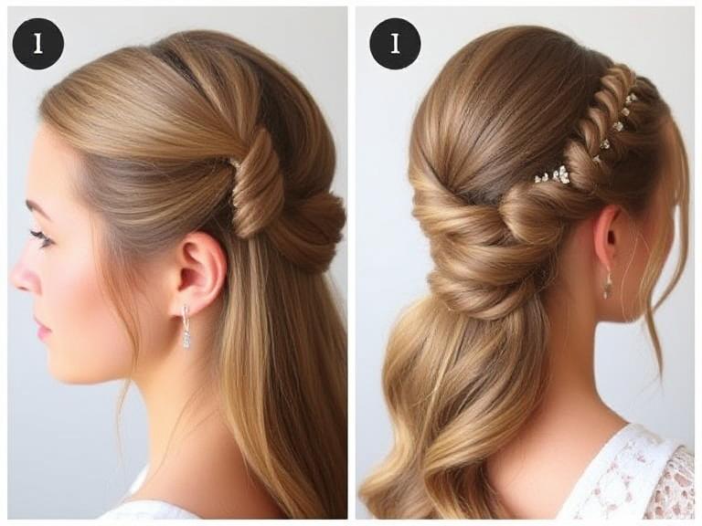 Easy College Hairstyles for Long Hair