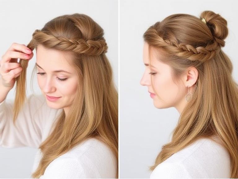 Easy College Hairstyles for Long Hair