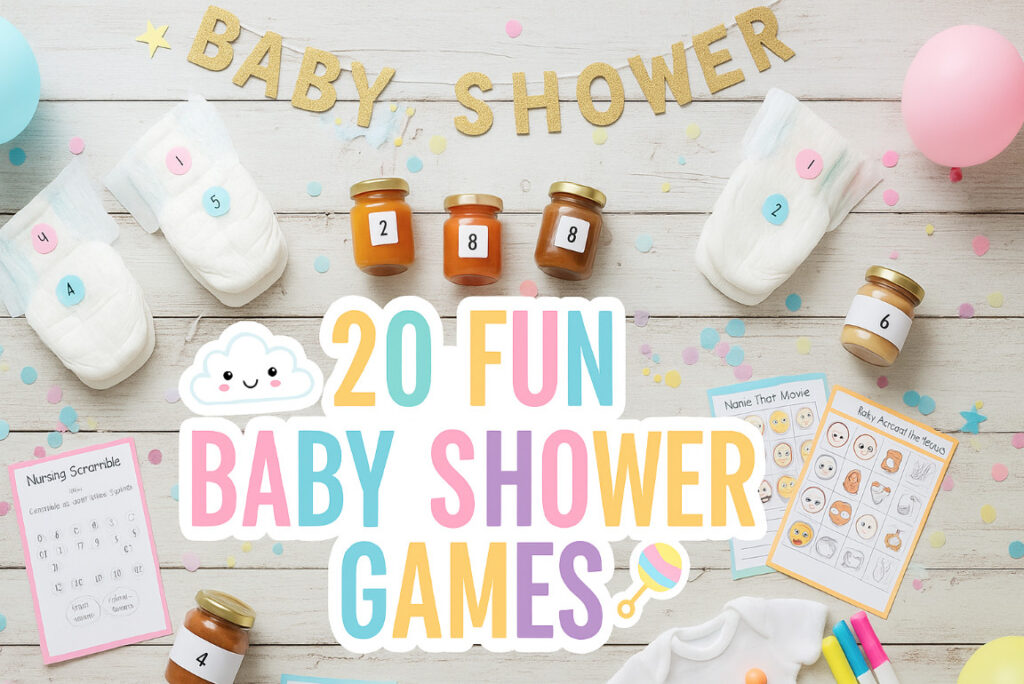 20 Unforgettable Baby Shower Games