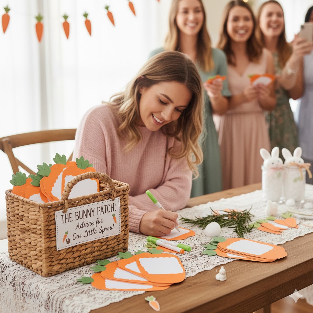 bunny baby shower games