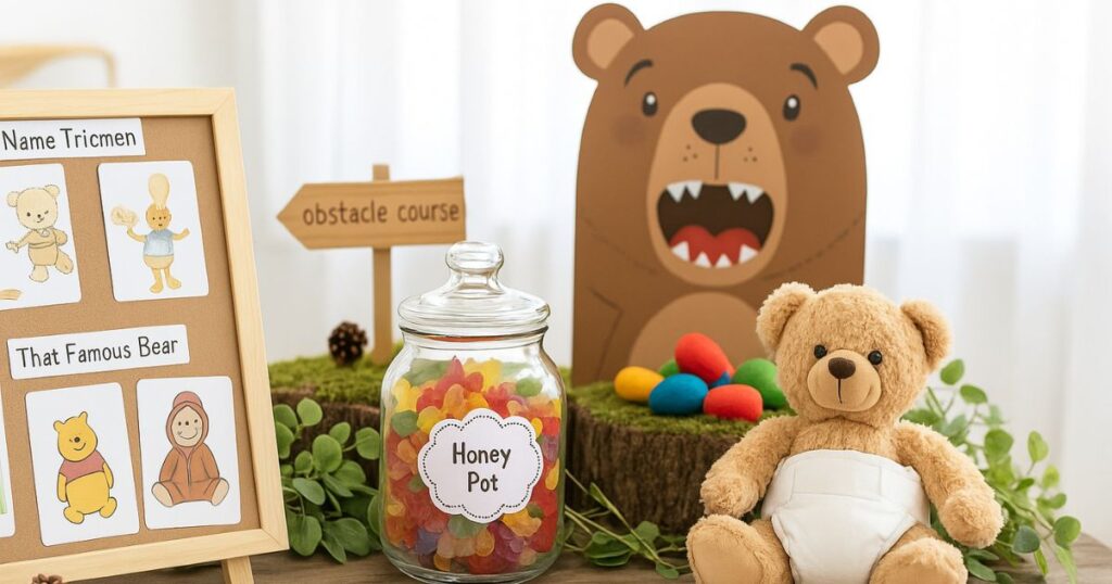 Bear Baby Shower Games