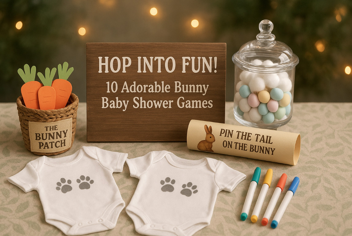 Hop Into Fun: 10 Adorable Bunny Baby Shower Games & Activities