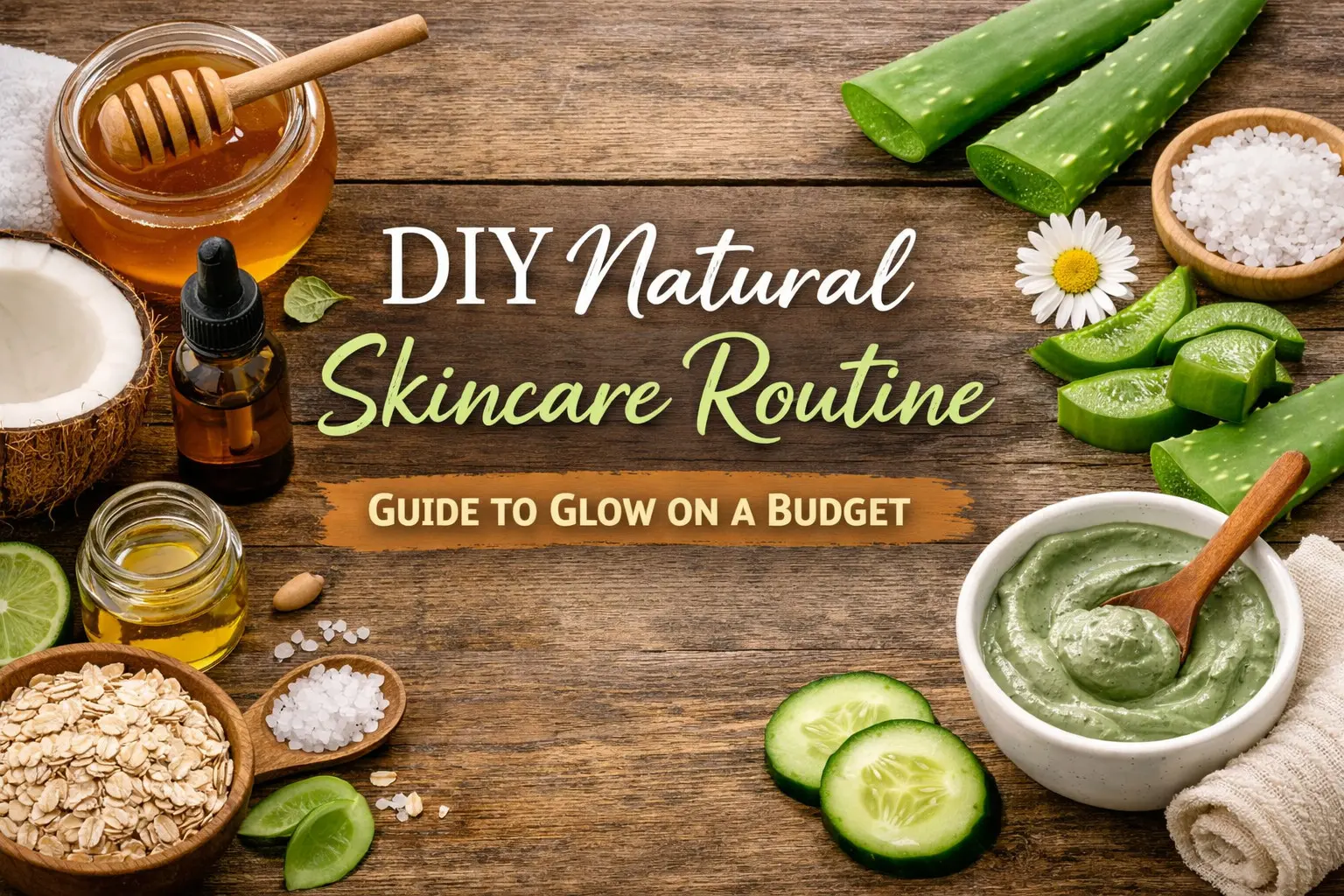 DIY Skincare Routine at Home: A Natural Guide to Glow on a Budget