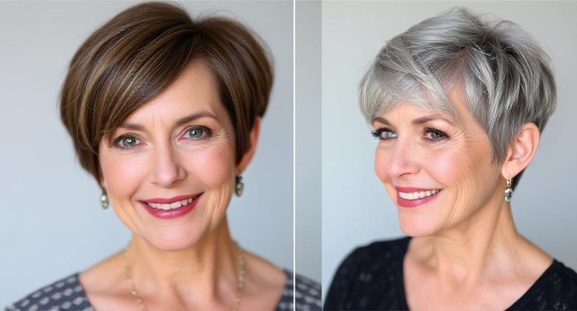 Pixie Haircuts for Mature Women