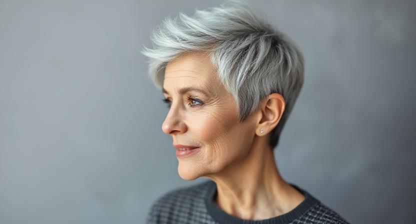 Pixie Haircuts for Mature Women