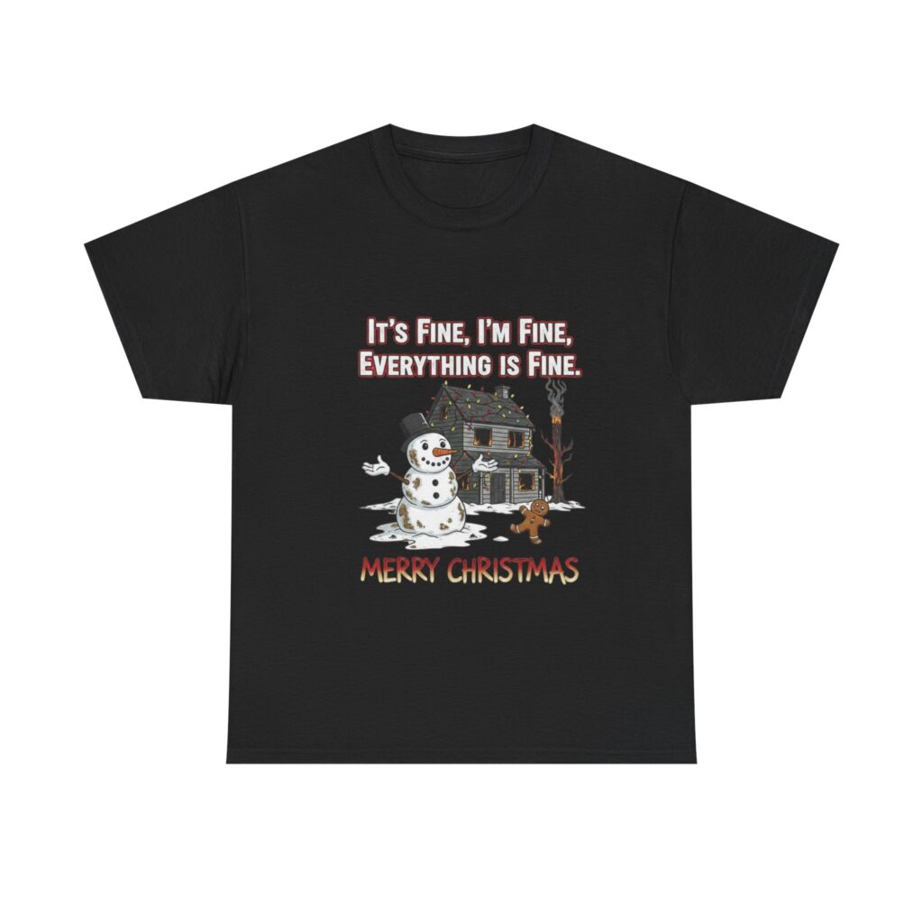 Funny Christmas Snowman T-Shirt Funny Christmas Snowman T-Shirt