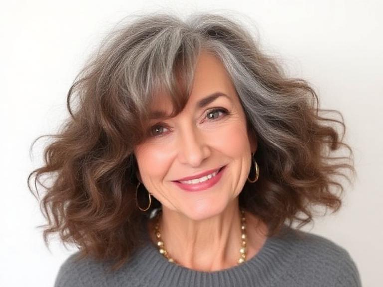 medium hairstyles for women over 50