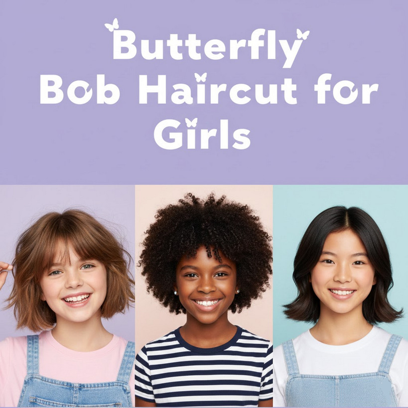 Butterfly Bob Haircut