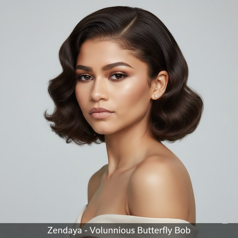 Butterfly Bob Haircut