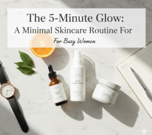 Minimal Skincare Routine for Busy Women