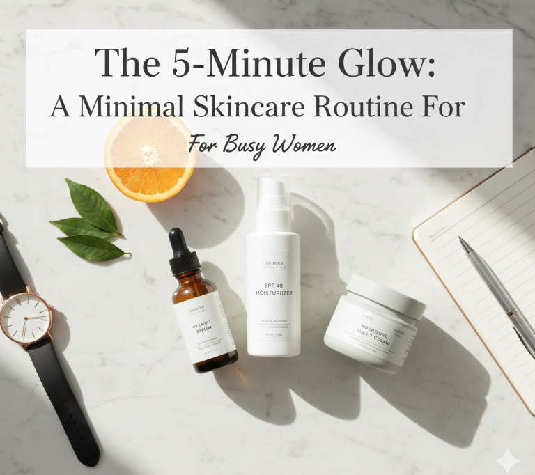 minimal skincare routine for busy women Beauty Minimal Skincare Routine for Busy Women