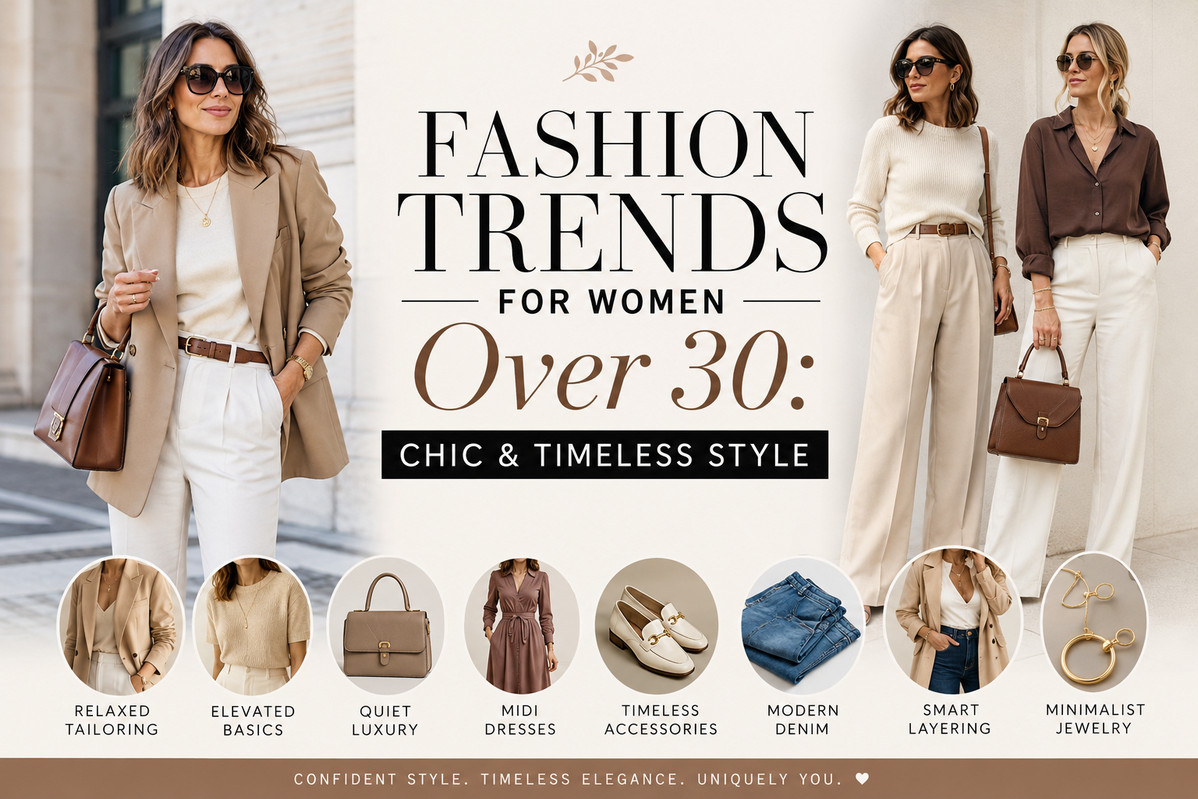 Fashion Trends for Women Over 30