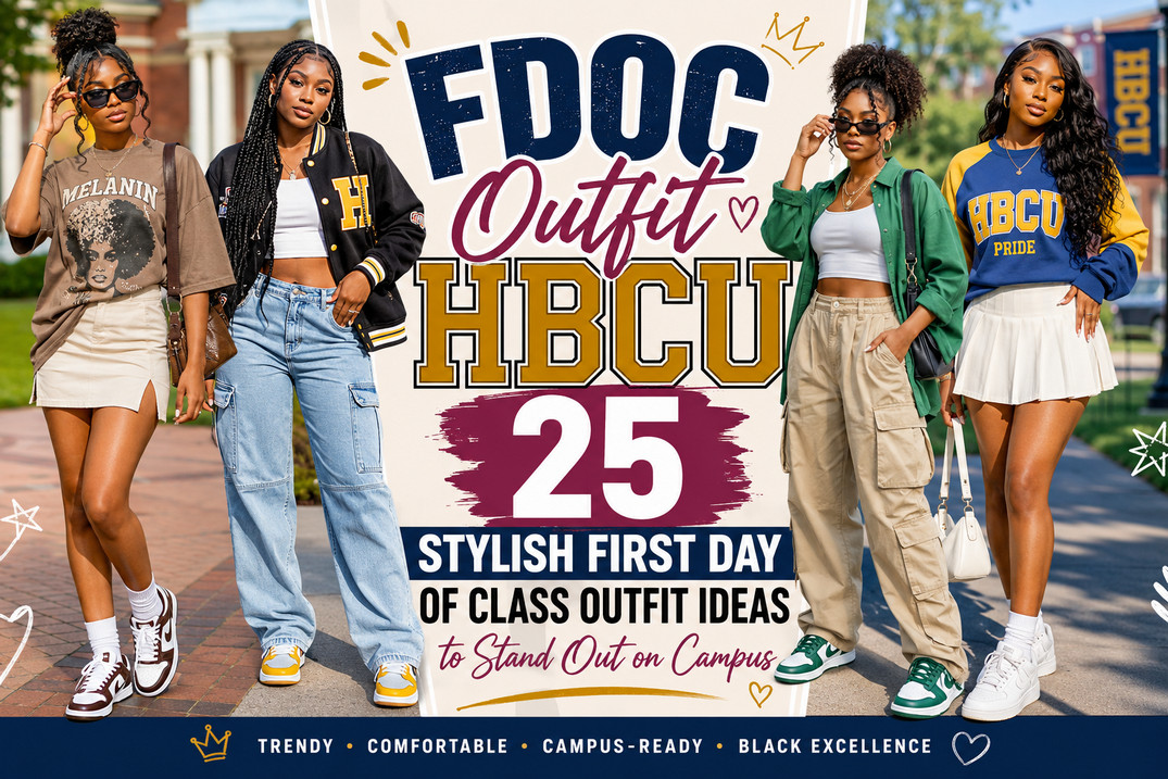 FDOC Outfit HBCU: 25 Stylish First Day of Class Outfit Ideas to Stand Out on Campus