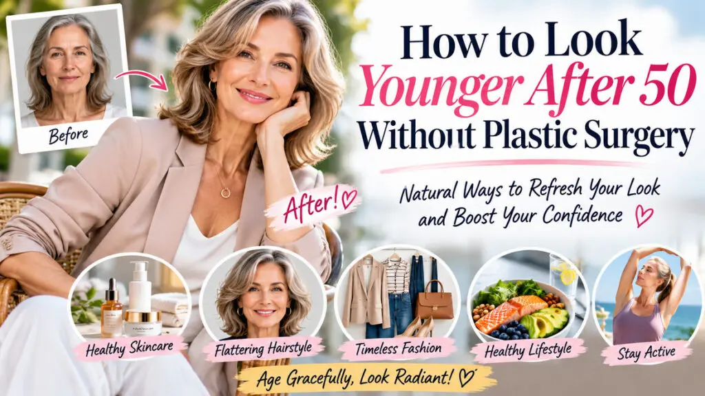 Look Younger After 50 Without Plastic Surgery