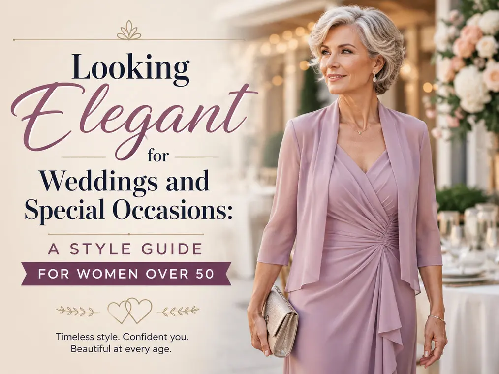 Looking Elegant for Weddings and Special Occasions: A Style Guide for Women Over 50